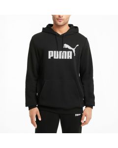Puma Essential Big Logo Hoodie Black